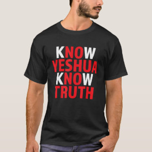 Yeshua Shirt Christlich Faith Hebräischer Name für