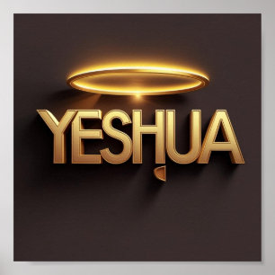 Yeshua Wall Poster   Ai Design