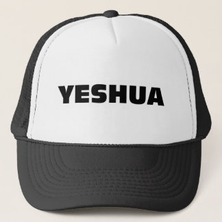Yeshua Weiß Truckerkappe
