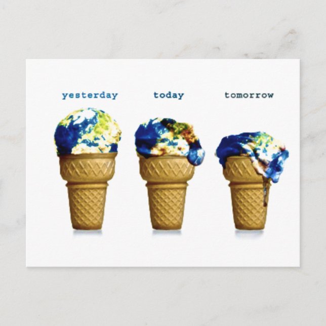 Yesterday Today Tomorrow Postkarte (Vorderseite)