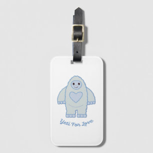 Yeti für Liebe Gepäckanhänger