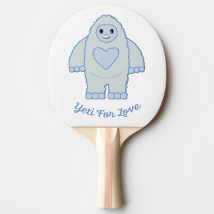 Yeti für Liebe Tischtennis Schläger
