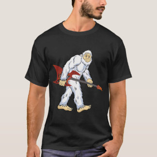 Yeti Ich glaube Monster Ape Man Electric Gitarre S T-Shirt