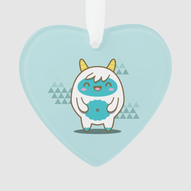Yeti Ornament (Vorderseite)