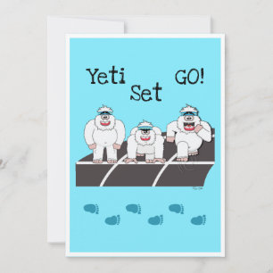 Yeti Set Einladung