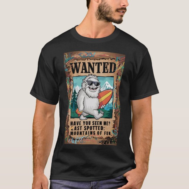 Yeti T-Shirt (Vorderseite)