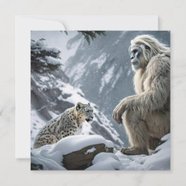 Yeti und der Schneeleopard