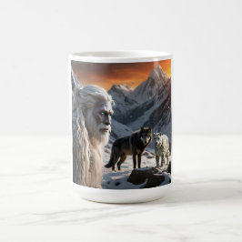 Yeti und der Schneeleopard Kaffeetasse