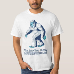 Yeti: Wer Sie nennend abscheulich? sind! T-Shirt