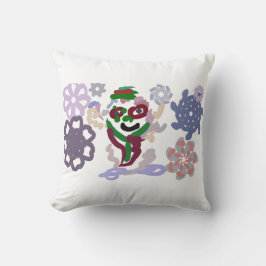 Yeti winter rock kissen