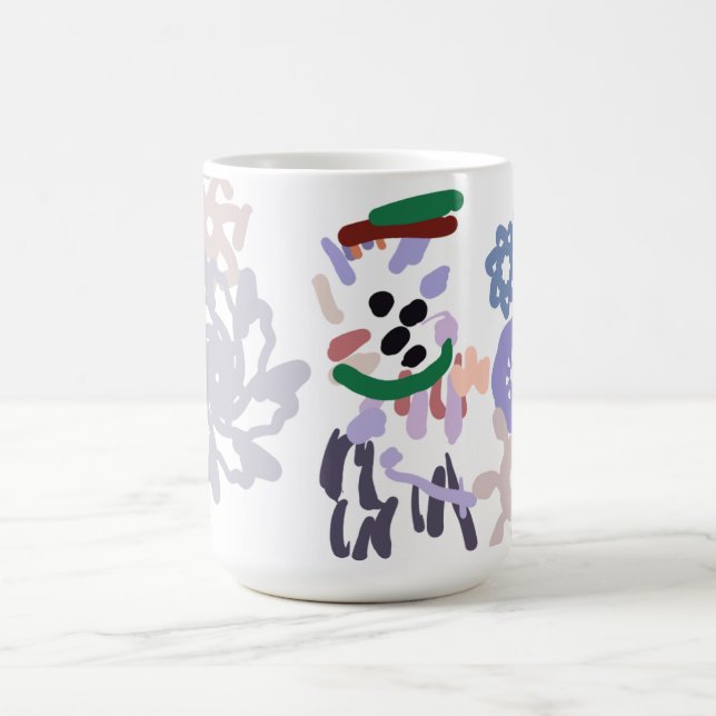 Yeti Winter Spaß Kaffeetasse (Mittel)
