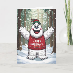 Yeti zu Weihnachten bekommen