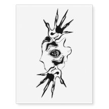 Yeux, bouche, mains
