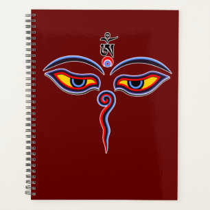 Yeux de sagesse du Bouddha - Yeux du temple de Bod