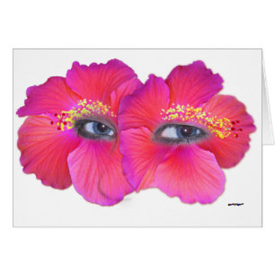 Yeux d'Hibiscus - rose