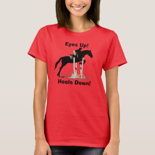 Yeux ! Talons vers le bas ! Pullover de cheval