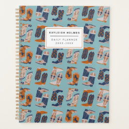 Yew Haw Cowgirl Soft Cover Planner Planer