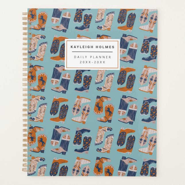Yew Haw Cowgirl Soft Cover Planner Planer (Vorderseite)