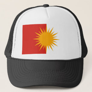 Yezidi Flaggen-Hut Truckerkappe