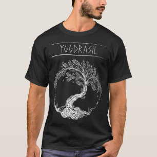 Yggdrasil Baum des Lebens Wikinger Valhalla Odin D T-Shirt