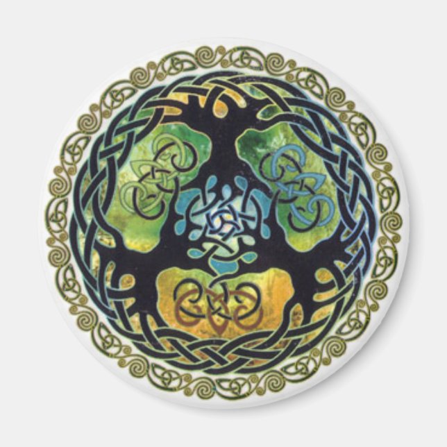Yggdrasil /Tree of Life Magnet (Vorne)