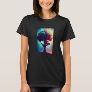 Yggdrasil Weltenbaum des Lebens Wikinger Keltisch T-Shirt
