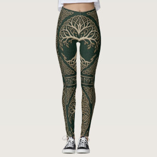 Yggdrasils Goldenes Vermächtnis Leggings