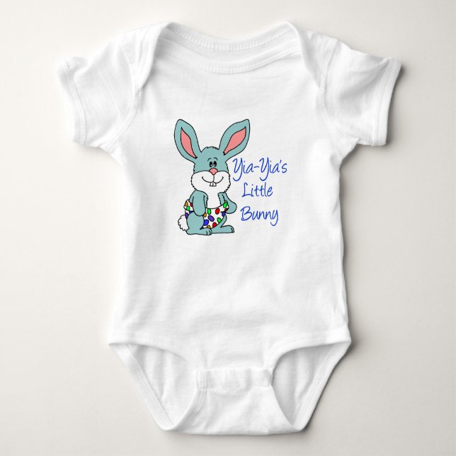 Yia-Yia Little Bunny Baby Strampler (Vorderseite)