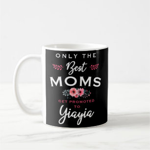 Yiayia nur die besten Mamas werden für die Blume g Kaffeetasse