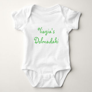 Yiayias Dolmadaki Baby Strampler