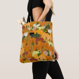 Yikes! Pumpkins Tote Bag Tasche
