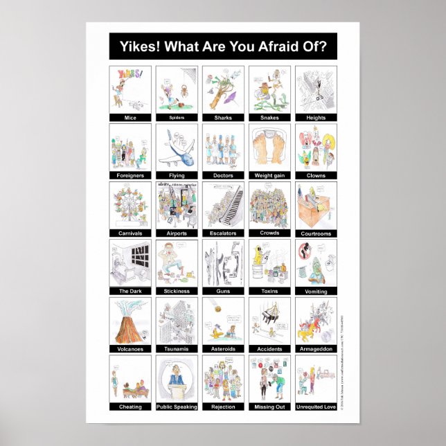 Yikes! Was hast du vor? Poster (Vorne)