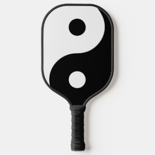 Yin and Yang on a Pickleball Schläger