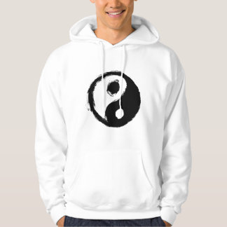 Yin and yang Symbol Schwarzweiß Hoodie