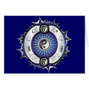 Yin bleu électrique Yang