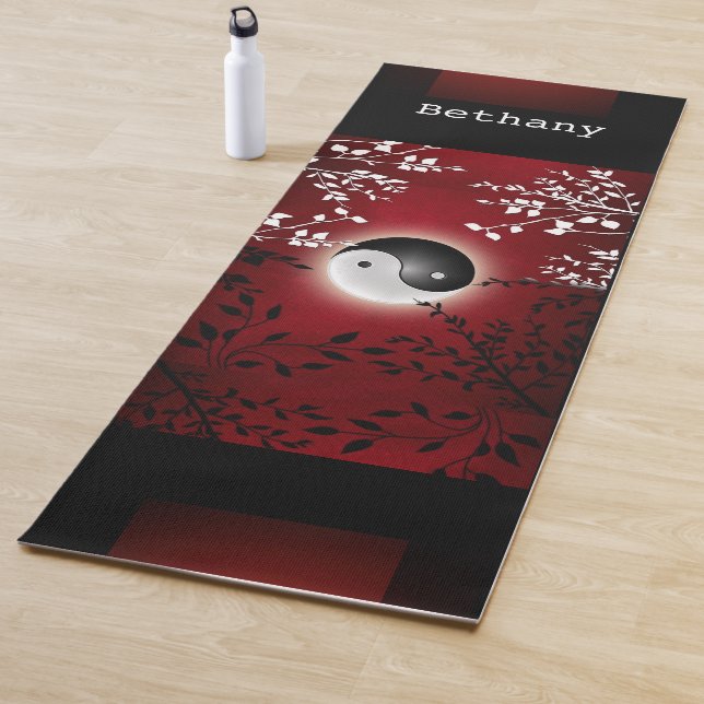 Yin et tapis de yoga de Yang (En situation)