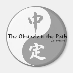 Yin Gruppen-Schablone Magnet