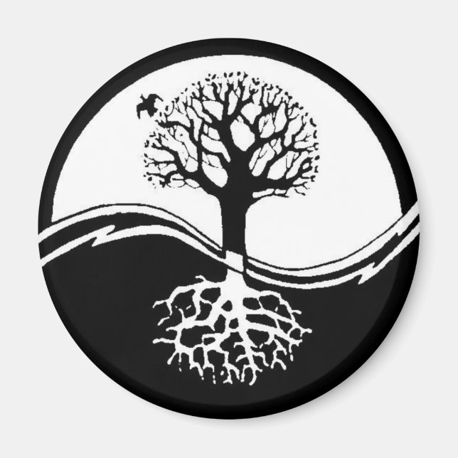 Yin Tree Magnet (Vorne)