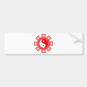 YIN U. YANG AUTOAUFKLEBER