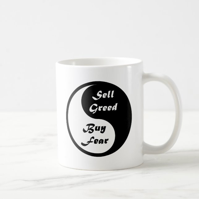 Yin u. Yang: Kaufen Sie Furcht u. verkaufen Sie Kaffeetasse (Rechts)