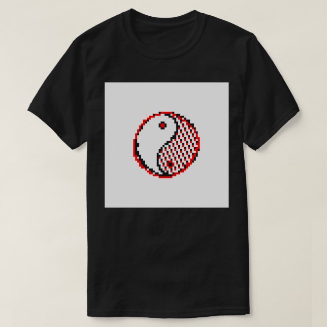 Yin und Yang 2 T-Shirt (Design vorne)