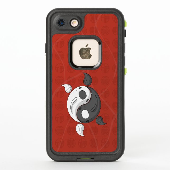 Yin und Yang der Fall Koi Lifeproof (Rückseite)
