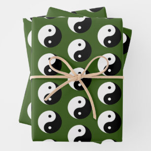 Yin und Yang Geschenkpapier Set