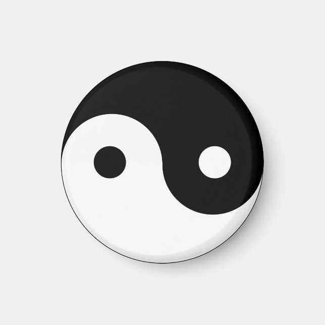 Yin und Yang Magnet (Vorne)