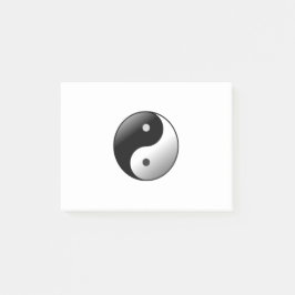 Yin und Yang Post-it Klebezettel