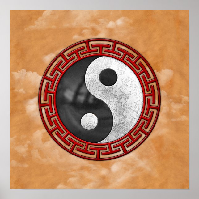 Yin und Yang Poster (Vorne)