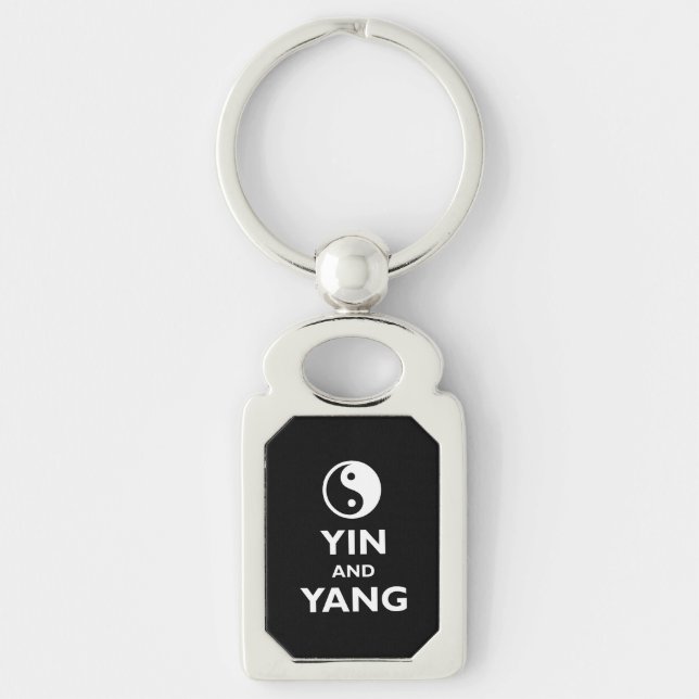 Yin und Yang Schlüsselanhänger (Vorderseite)