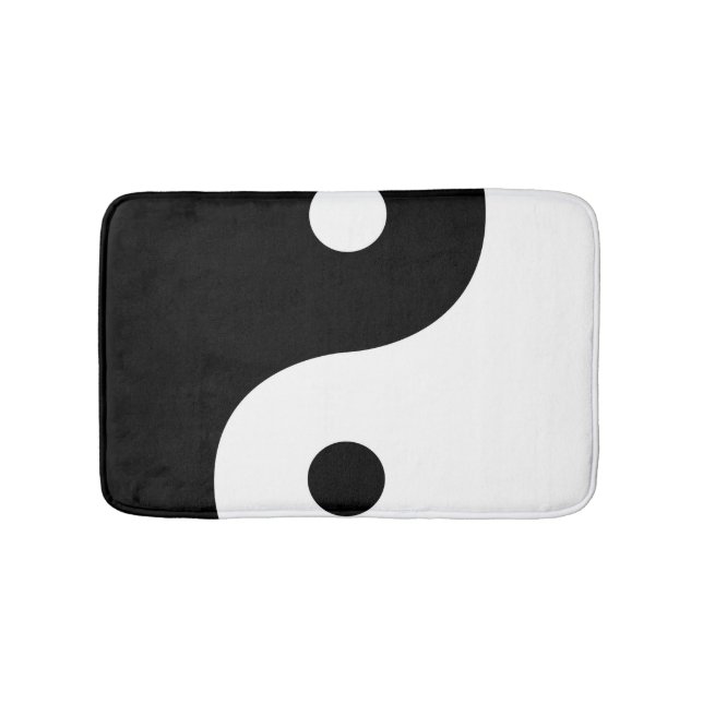 Yin und Yang Sides Badematte (Vorderseite)