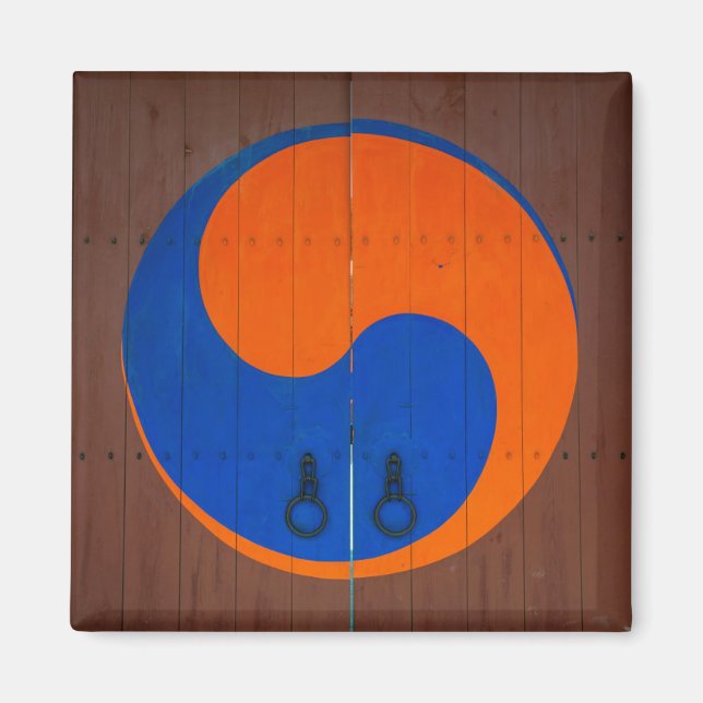 Yin und Yang-Symbol, Südkorea Magnet (Vorne)