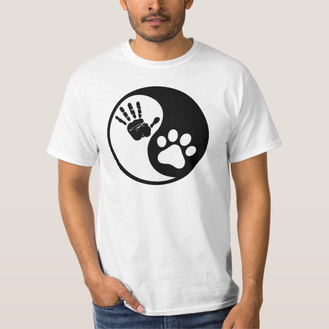 YIN UND YANG T-Shirt (Vorderseite)